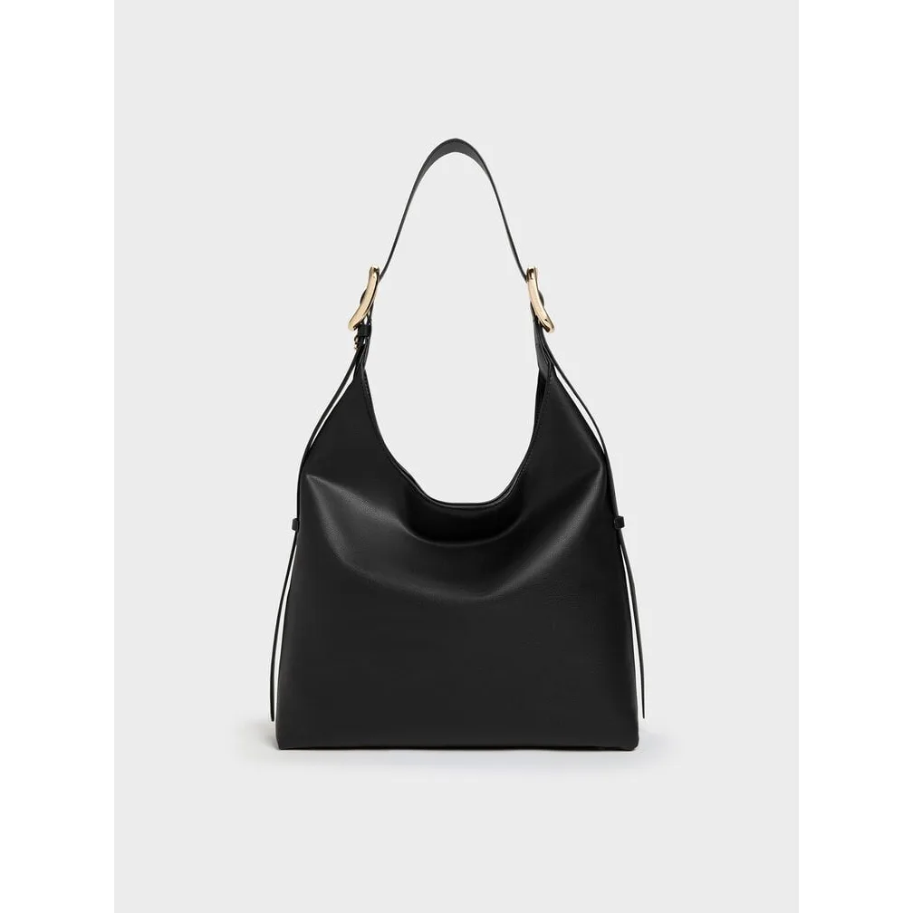 Charles & Keith Tas Hobo Aislin Black