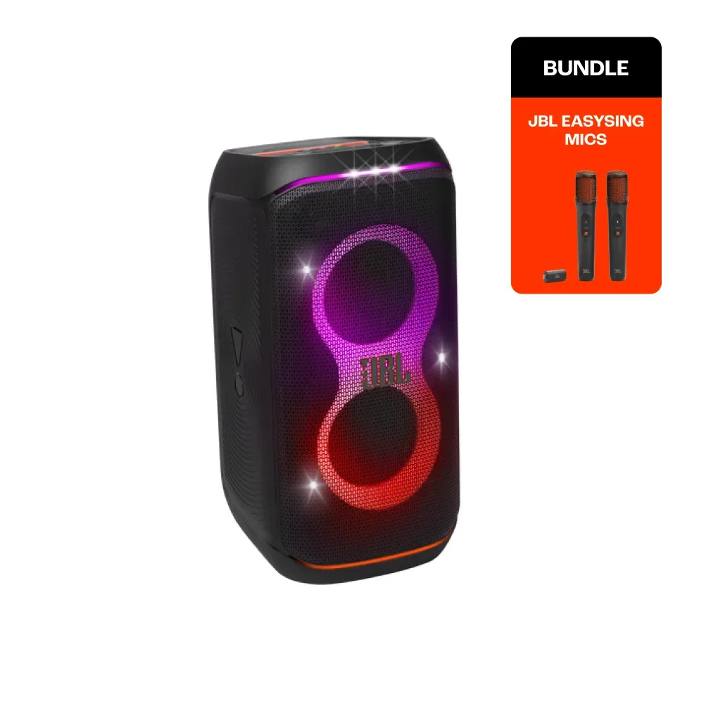 JBL PartyBox Club 120 with EasySing Mics